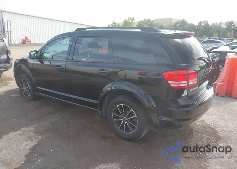 2018 Dodge Journey Se from USA, damaged, VIN 3C4PDCAB0JT242473